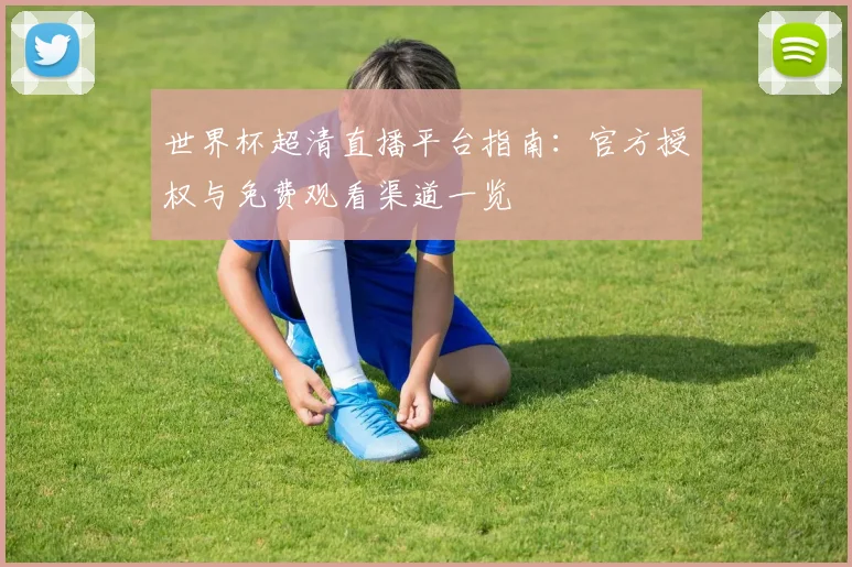 世界杯超清直播平台指南：官方授权与免费观看渠道一览